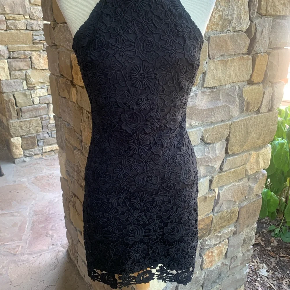 Lulus Black Lace Dress - Picture 2 of 10